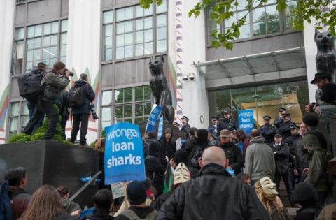 loan protest