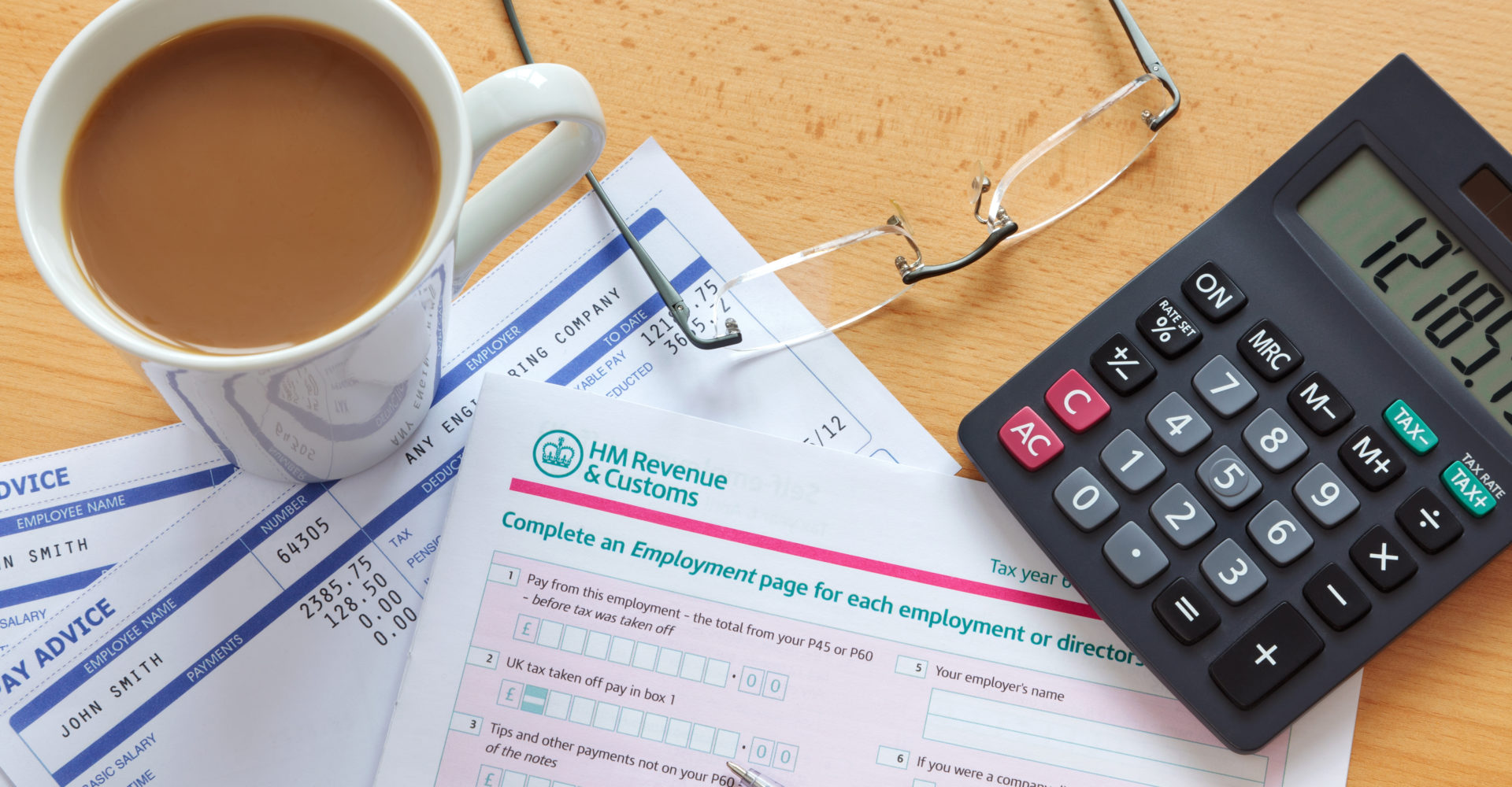 Calculating your tax return