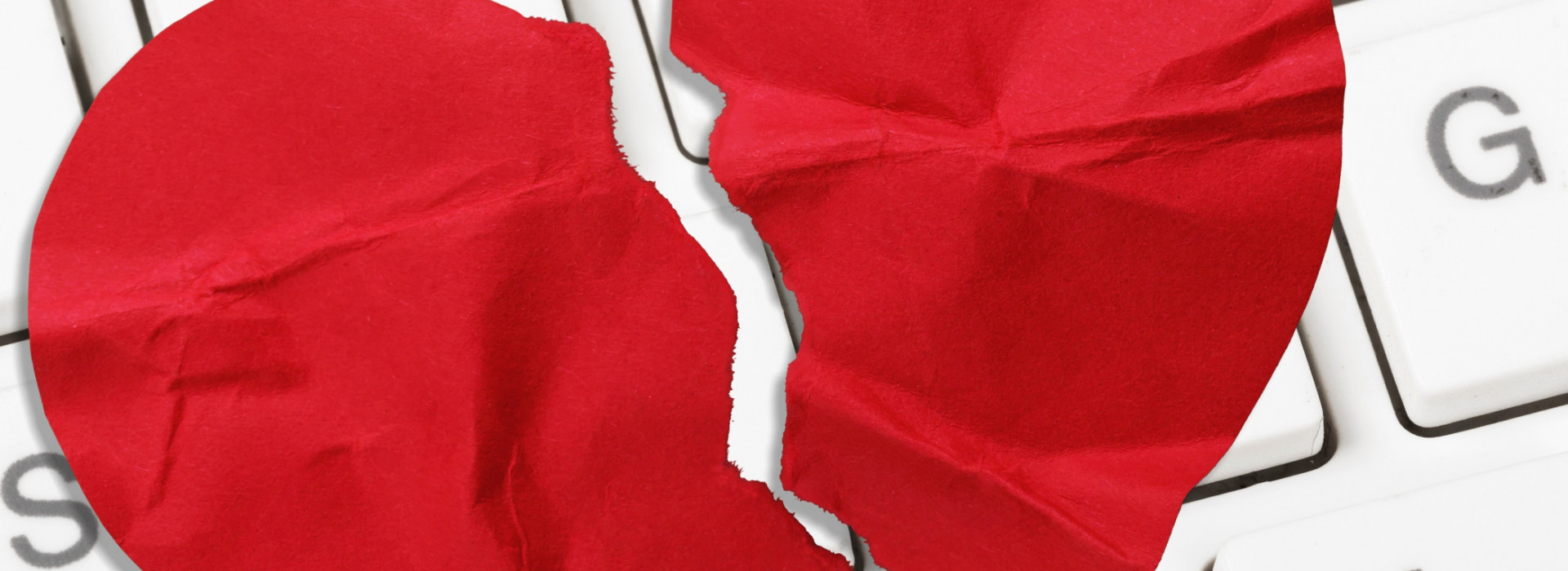 broken from romance scam