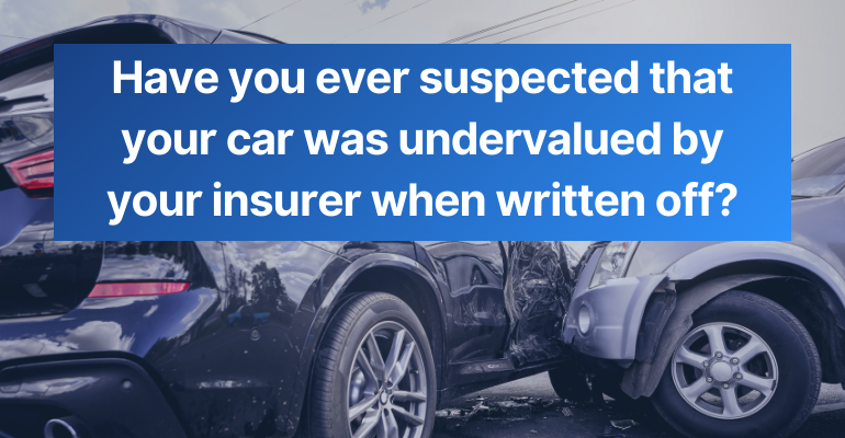 Have you had a vehicle written off