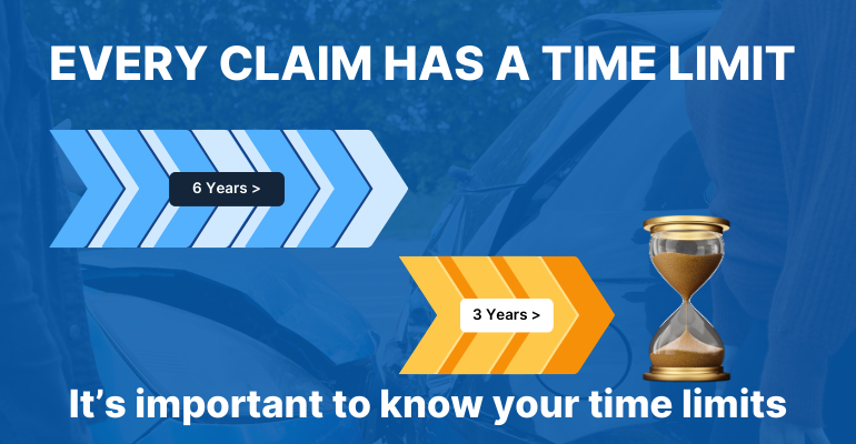 knowing the time limits for a claim